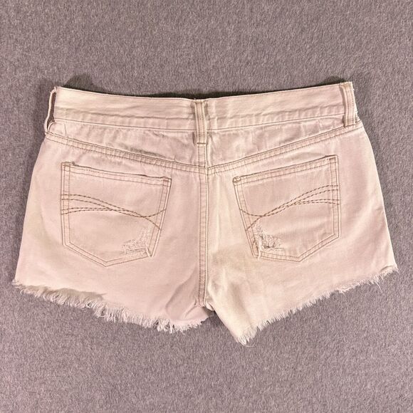 Old Navy Womens White Shorts Jeans Size 6 (29) Cut-Off Denim - Picture 10 of 10
